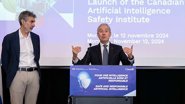 Safety institute announces research projects as global focus shifts to AI adoption